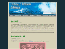 Tablet Screenshot of coutumesethistoireenoisans.com